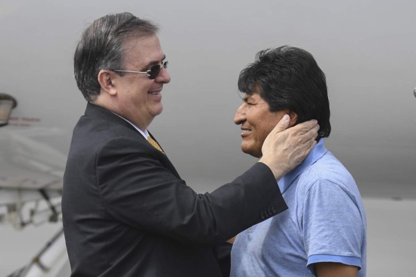 FOTOS: Lo que no se vio de la llegada de Evo Morales a México