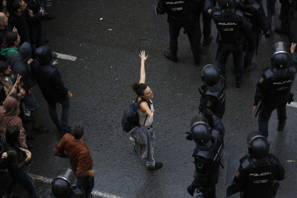 Así viveron los catalanes el referéndum por la independencia