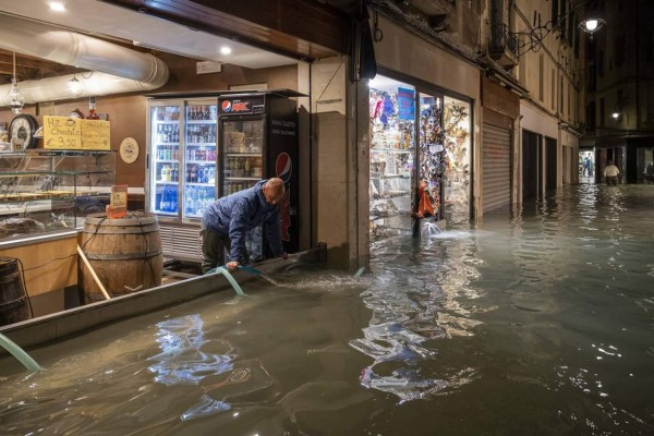 Las fotos más impactantes de las inundaciones en Venecia