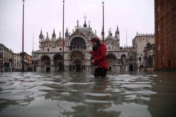 Las fotos más impactantes de las inundaciones en Venecia