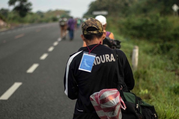 FOTOS: Caravana migrante busca jalones para recorrer más de dos mil kilómetros faltantes