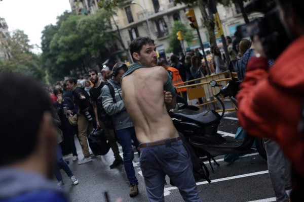 Así viveron los catalanes el referéndum por la independencia