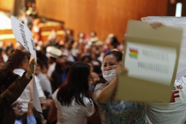 FOTOS: Momento en que Evo Morales fue abucheado durante conferencia