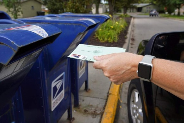 Las imágenes más curiosas de las elecciones de Estados Unidos 2020