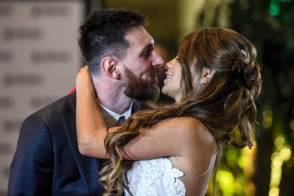 Boda Messi y Antonella: La gran entrada de los novios