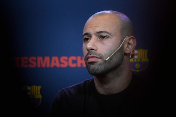 FOTOS: La sentida despedida de Mascherano del Barcelona