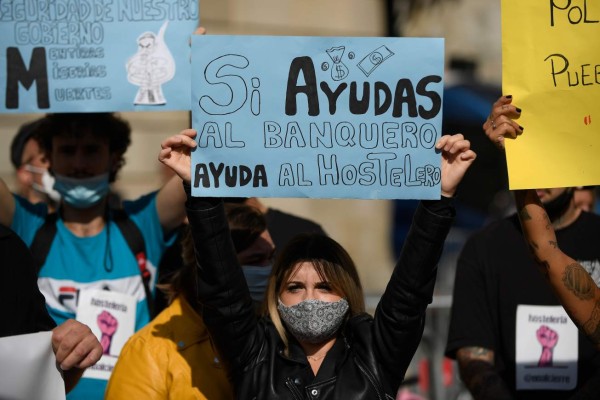 Protestas en Europa por las nuevas medidas para contener segunda ola (FOTOS)