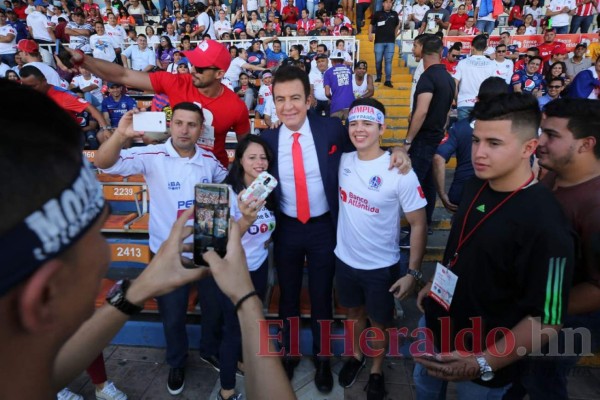 FOTOS: Las personalidades que se dieron cita en la gran final Olimpia vs Motagua