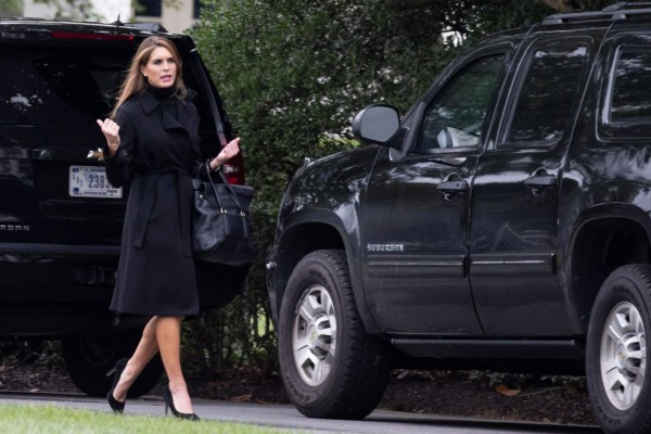 Hope Hicks, glamorosa 'mano derecha' de Trump que lo contagió de covid (FOTOS)