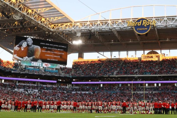 Las mejores fotos que dejó la primera parte del Super Bowl LIV