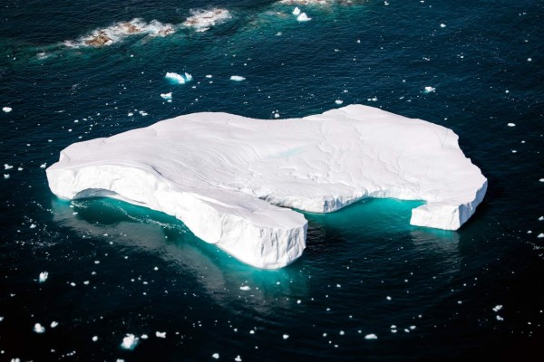 Las fotos que muestran el derretimiento de glaciares y hielo marino