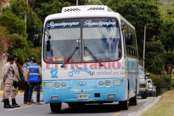 Intensos operativos en la capital durante el Feriado Morazánico 2021 (FOTOS)