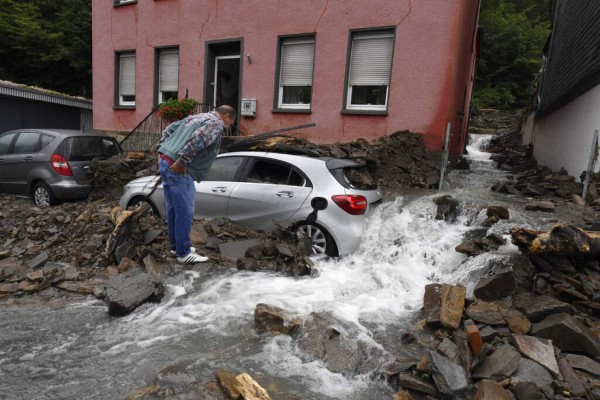 Casas destruidas, inundaciones y muertos: los estragos del temporal que golpea a Europa