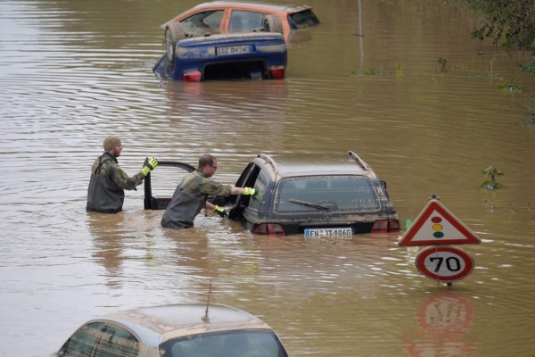 Impactantes imágenes de las catastróficas inundaciones en Alemania