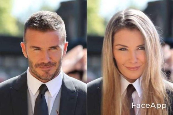 FOTOS: Así lucen los famosos al 'cambiar de sexo' con FaceApp