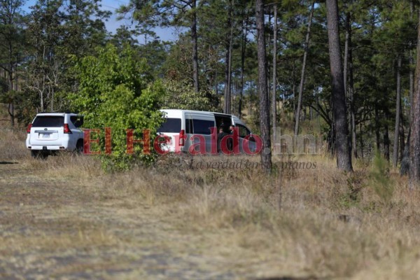 Militantes de Libre protestan en Zambrano por juramentación de Jorge Cálix (FOTOS)