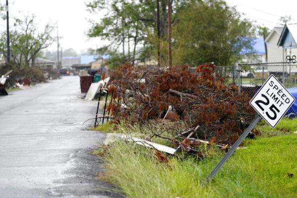 Los efectos devastadores de la tormenta tropical Delta en EEUU