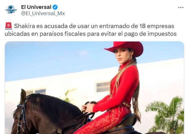 España acusa a Shakira de fraude y los internautas llenan de memes las redes