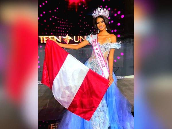 Luciana Vázquez Vela, una joven de 18 años oriunda de Iquitos, Perú ha sido coronada como la nueva Miss Teen Universe International 2024 en una gala celebrada en Punta Cana, República Dominicana.