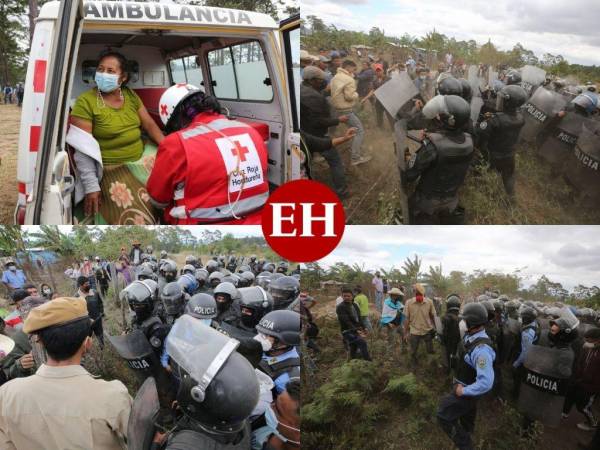 Ejecutando una orden judicial, agentes de la Policía Nacional ejecutaron el desalojo de unas 120 familias que habitaban desde hace varios años en el sector de Tierras del Padre, al sur de la capital. Escenas de llanto, desesperación y varios heridos fueron las imágenes que dejó el desalojo desarrollado en horas de la mañana.