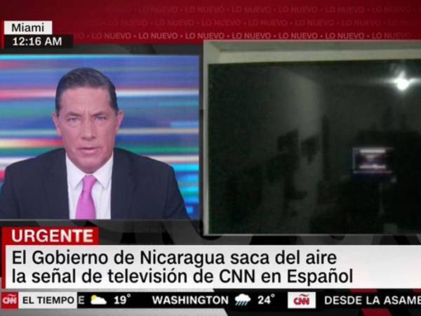 El canal denunció que no tenían señal durante una transmisión.