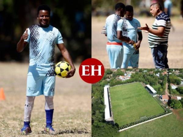 A sus 37 años de edad, Marvin Chávez, ex seleccionado nacional, ha desempolvado los tacos y ha vuelto a la actividad futbolística, ahora defendiendo los colores del Cedrito FC de Orocuina de la Liga de Ascenso. En dicho equipo el veterano volante busca reencontrarse con aquellos tiempos en donde fue uno de los legionarios del país y tiene soñando a la gente de Orocuina con un ascenso a la primera división. Fotos: Emilio Flores | EL HERALDO