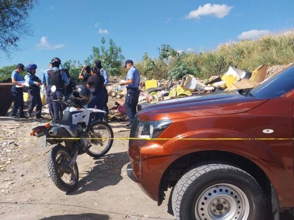 El cuerpo de José Manuel Osorio se encontró en un botadero de basura ubicado en el barrio Miraflor, a inmediaciones de la terminal de buses de Tiloarque.