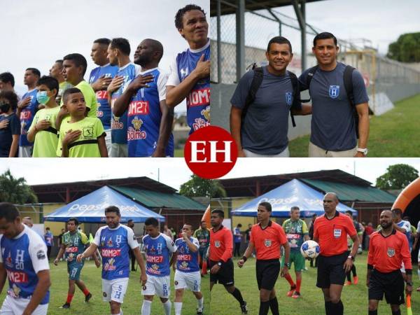 Este domingo -10 de julio-, entre risas, buen ambiente y reencuentros se llevó a cabo el partido de leyendas de Honduras contra Selección Progreseña, juego que se disputó en el estadio Humberto Micheletti de El Progreso en horas de la tarde