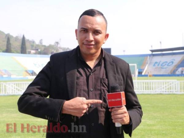 Renan Nuñez, periodista deportivo de HRN, aceptó el reto semanal de la Calculadora Deportiva. Foto: José Trejo / El Heraldo