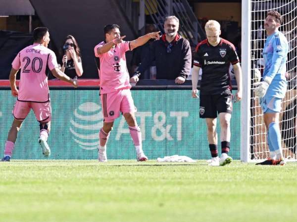 Luis Suárez acumula seis goles en sus últimos cinco partidos con el Inter Miami.