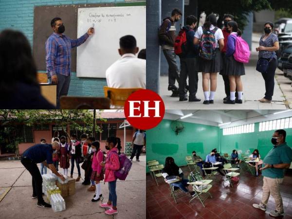 Después de dos años sin la presencia de alumnos y docentes a causa de la pandemia del covid-19, este lunes 18 de abril el sistema de educación de Honduras vivió el retorno a clases presenciales de al menos 1.7 millones de estudiantes. Salones que lucían con una importante afluencia de alumnos y profesores dispuestos a impartir sus respectivas clases marcaron la jornada del retorno a las aulas en diferentes centros educativos en Tegucigalpa y el resto del país.