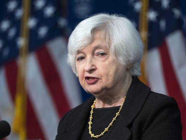 Janet Yellen, secretaria del Tesoro de Estados Unidos.