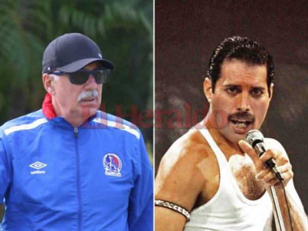 Manuel Keosseián comparado con el cantante Freddie Mercury. (Fotos: EL HERALDO / Redes)