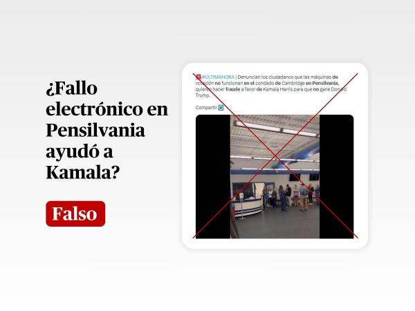 Captura de pantalla a una publicación de X hecha el 7 de noviembre de 2024, adaptada a esta cartela.