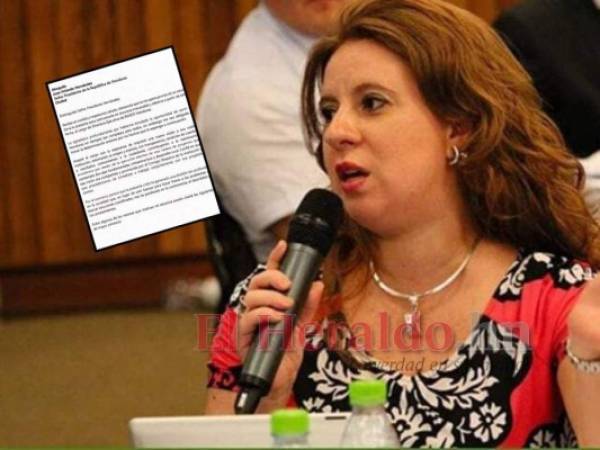 Evelyn Bautista renunció de manera irrevocable ante el Consejo Directivo de Invest-H.