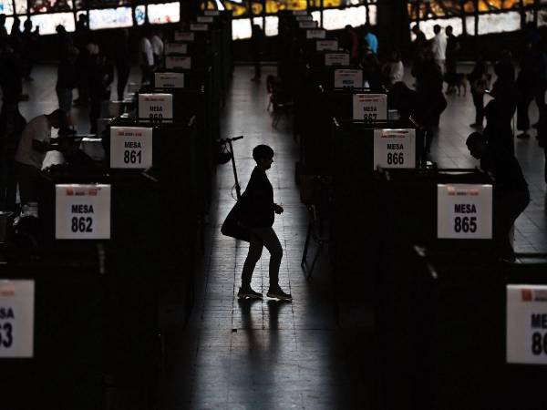 Los chilenos votaron este domingo en un plebiscito para cambiar la Constitución.