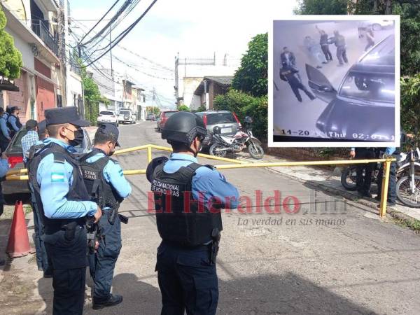 Así se realizó el operativo en la colonia Miraflores Sur de la capital.