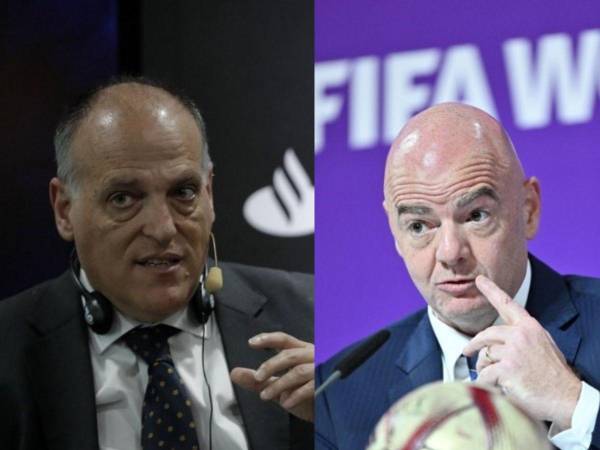 Javier Tebas, presidente de La Liga, denunció a la FIFA ante es TAS.