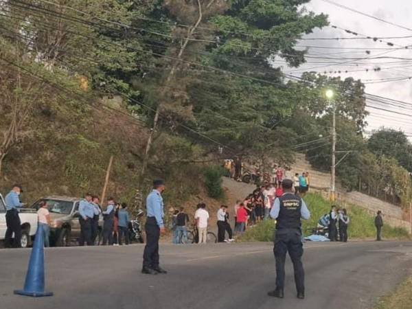 El accidente ocurrió en horas de la tarde de este domingo en la capital de Honduras.