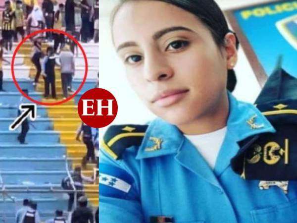 Ella es la subinspectora Denia Contreras Sierra.