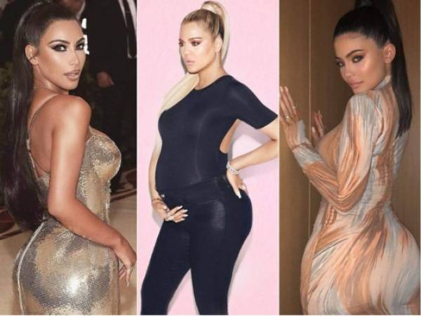 Kim, Khloé y Kylie Kardashian al igual que la duquesa Kate y la actriz Eva Longoria recibieron visita de la cigüeña en este 2018.