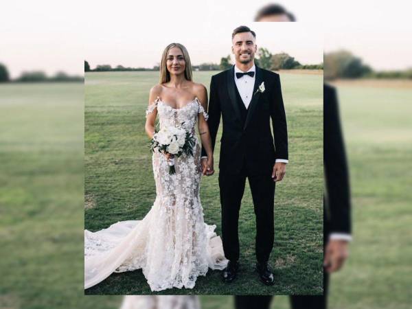 Boda del jugador argentino Nicolás Tagliafico y la influencer Carolina Galvagni.