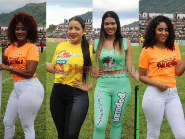 Morenas y trigueñas, así fueron las chicas guapas que presenciaron la victoria de Olimpia ante Real Sociedad en el estadio Francisco Martínez Durón. Fotos: EL HERALDO.