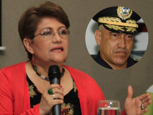 María Luisa Borjas fue comisionada de la Policía Nacional de Honduras.