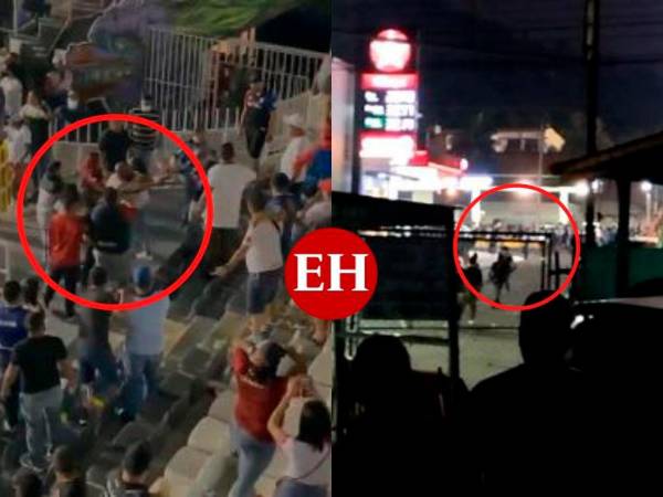 Actos de violencia siguen manchando los eventos futbolísticos en Honduras.