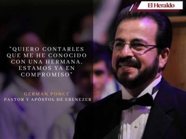 El líder de la iglesia Ebenezer, el apóstol German Ponce, anunció ante la congregación que volverá a pasar por el altar. La noticia la dio a conocer a dos años de la muerte de la pastora Ninoska. Estas fueron sus frases destacadas...