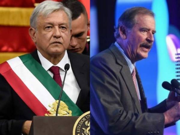 Andrés Manuel López Obrador y Vicente Fox.