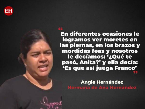 Ya transcurrió una semana desde que Ana Lizeth Hernández fue hallada sin vida y 24 horas después de su autopsia, la mujer de 32 años será sepultada en Zambrano. Desde que se confirmó su deceso, su familia no ha cesado de exigir a las autoridades que investiguen a su pareja sentimental, a quien culpan de someterla, amedrentarla y causarle violencia física. Estas son las frases que los dolientes han expresado en diversos medios locales.