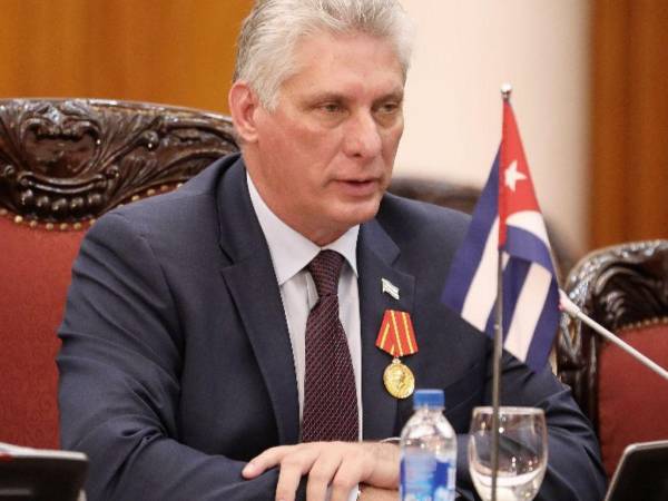 Miguel Díaz-Canel, presidente de Cuba.