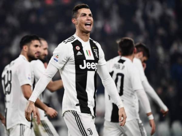 Cristiano Ronaldo llegó a su gol número 19 en Serie A y es el máximo goleador de la Juventus en la actual temporada. Foto / AFP